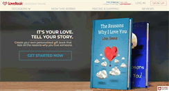 Desktop Screenshot of lovebookonline.com